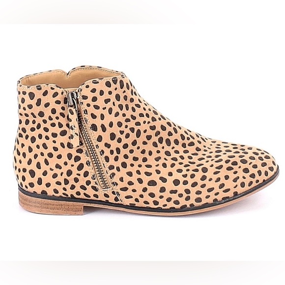 NWT Cat & Jack brown/Judi animal print boots - Picture 2 of 6